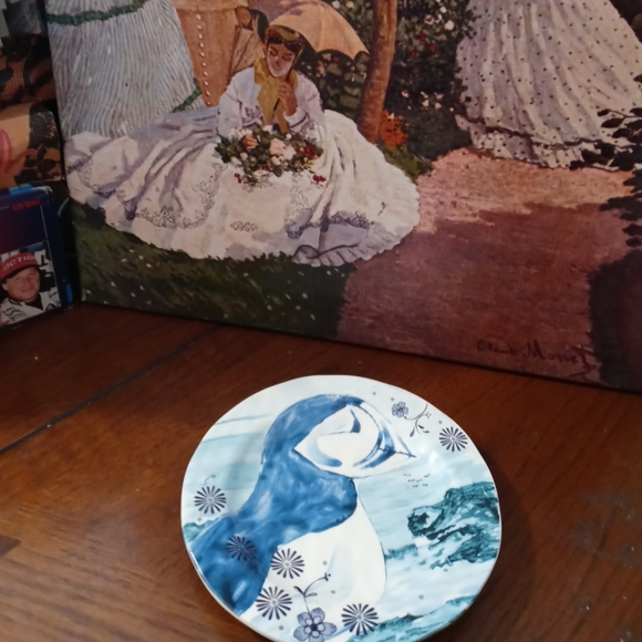 Anthropologie By Transferware 3 dessert 🍎Plates,Size 6.5" Art Plates,Nice Gift. - Picture 3 of 11